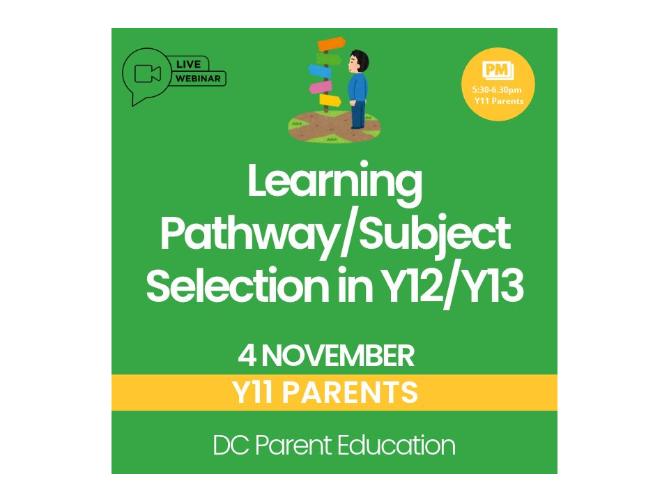 Learning Pathway Subject Selection Updated