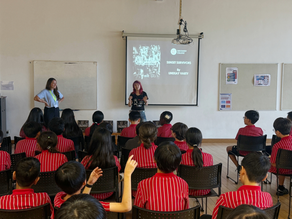 _Y12 Lindsay presenting